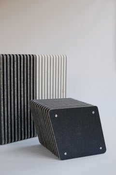 Inside / Outside Jää Cube Side Table / Seat - Recycled Plastic - Pair Available