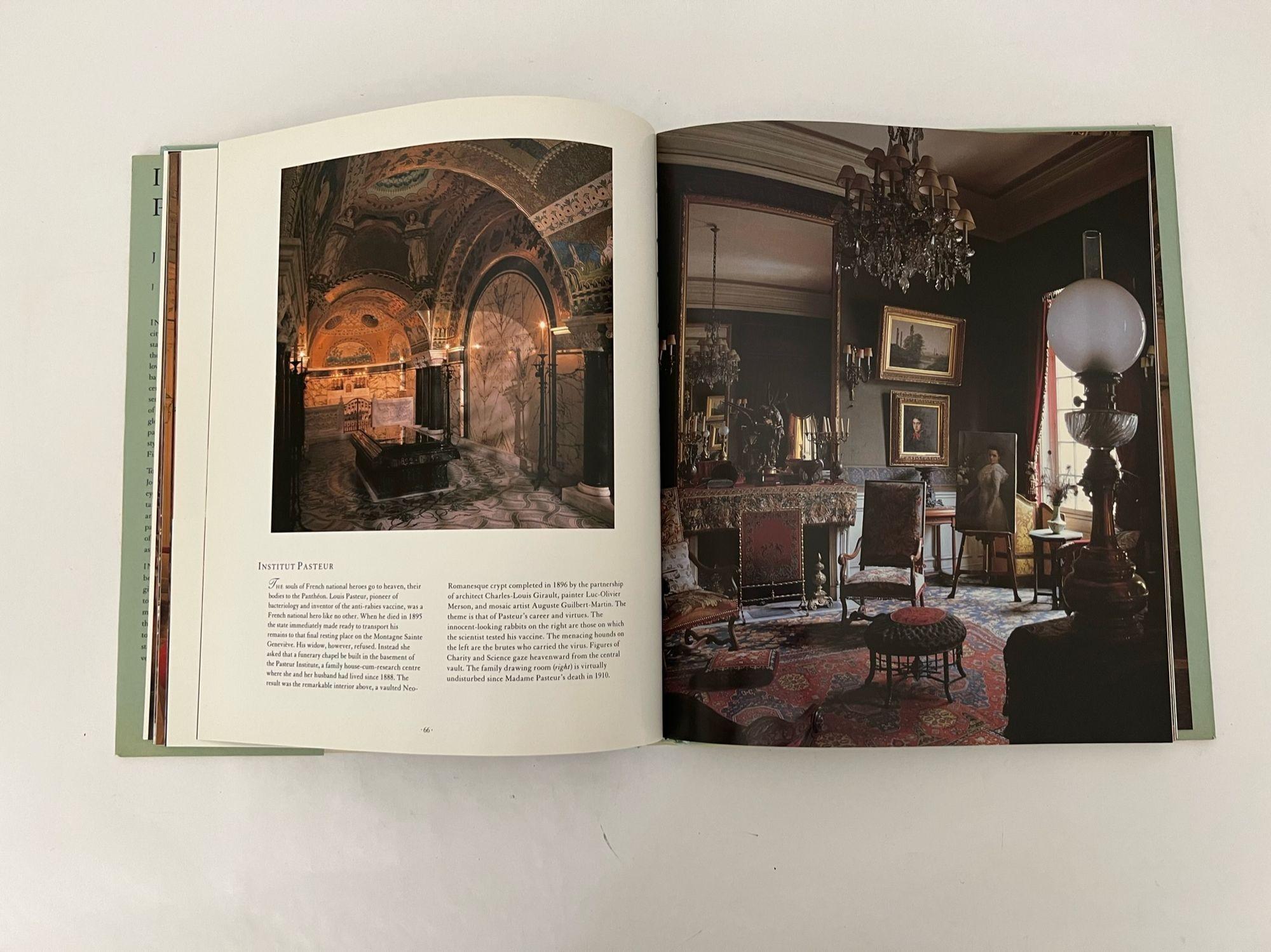 Inside Paris Discovering the Period Interiors of Paris Hardcover Joseph Friedman For Sale 1