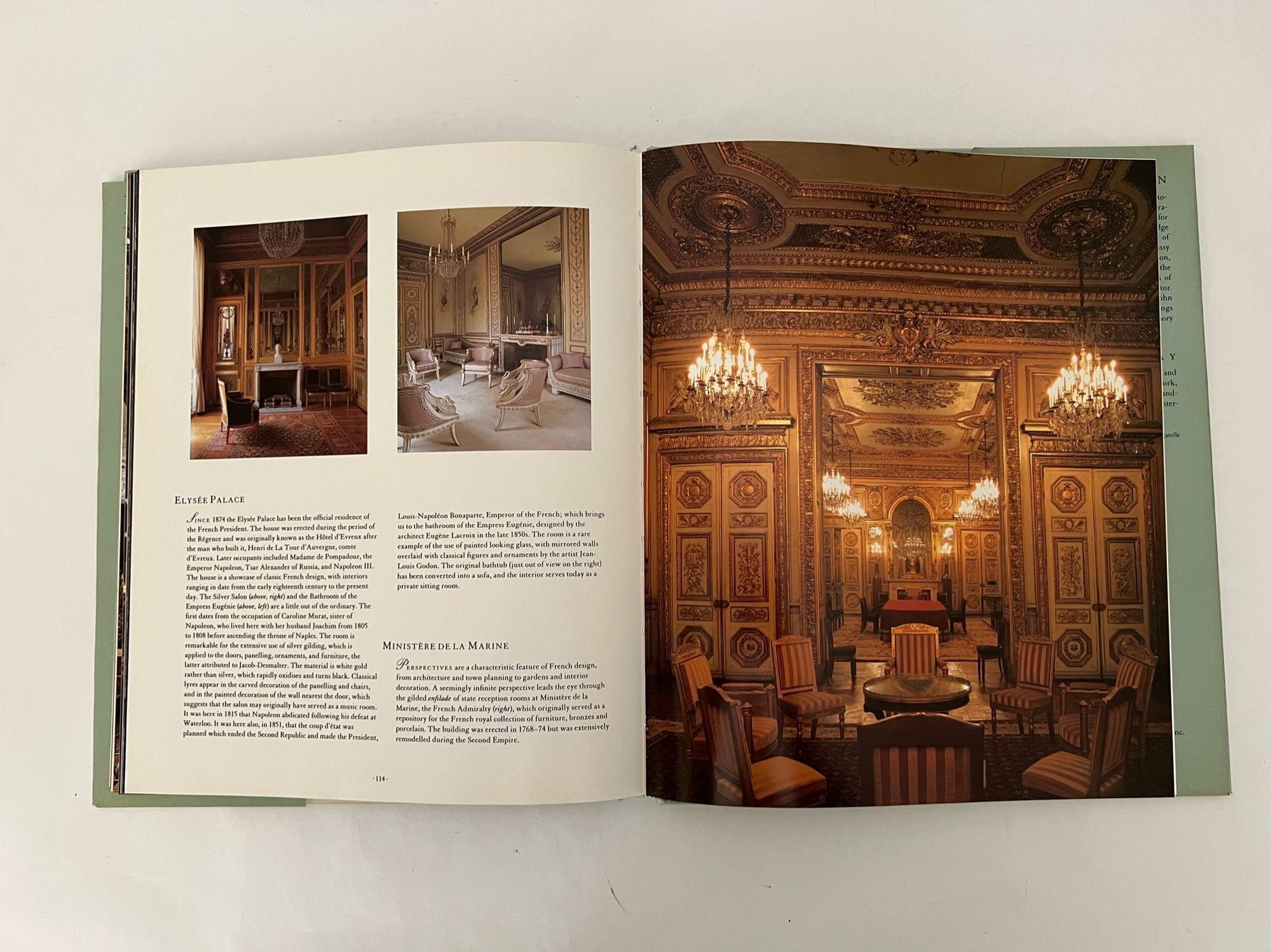 Inside Paris Discovering the Period Interiors of Paris Hardcover Joseph Friedman For Sale 3