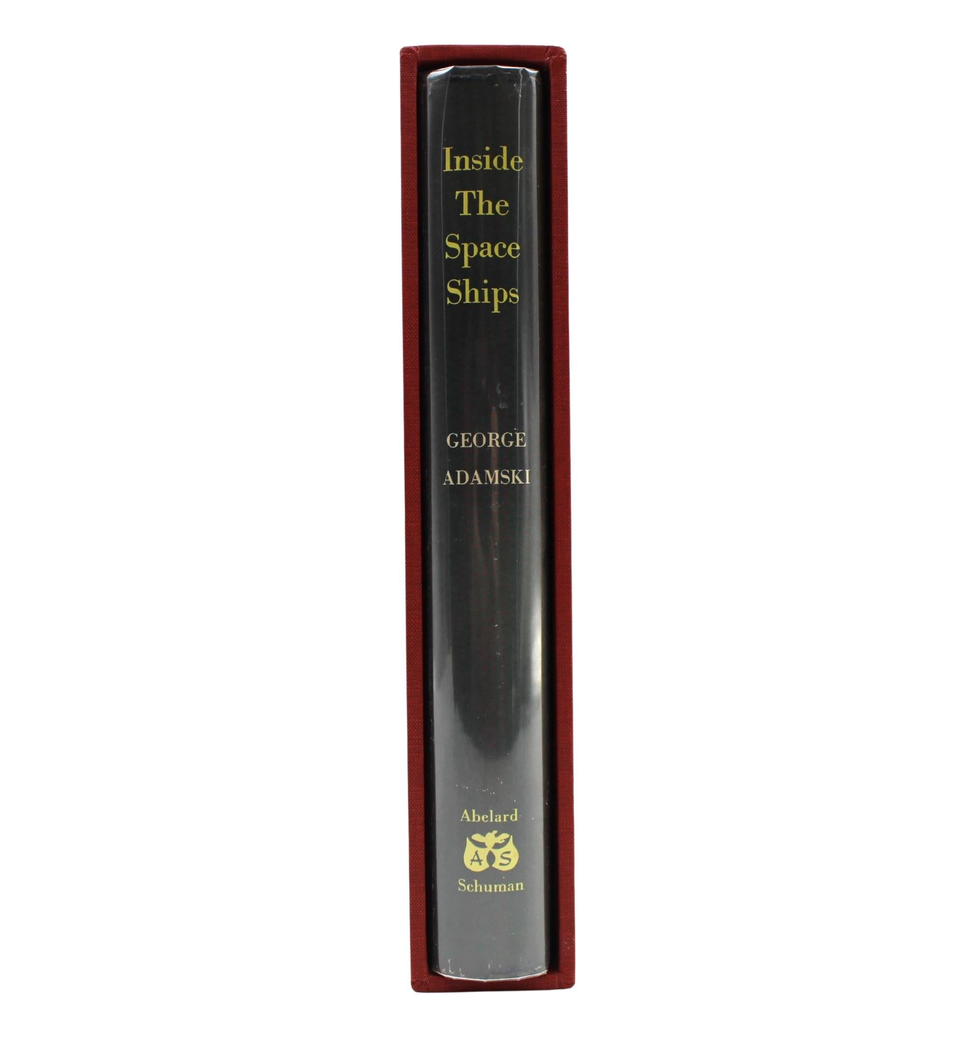 Intérieur des navires spatiales, signé par George Adamski, première édition, 1955 Bon état - En vente à Colorado Springs, CO