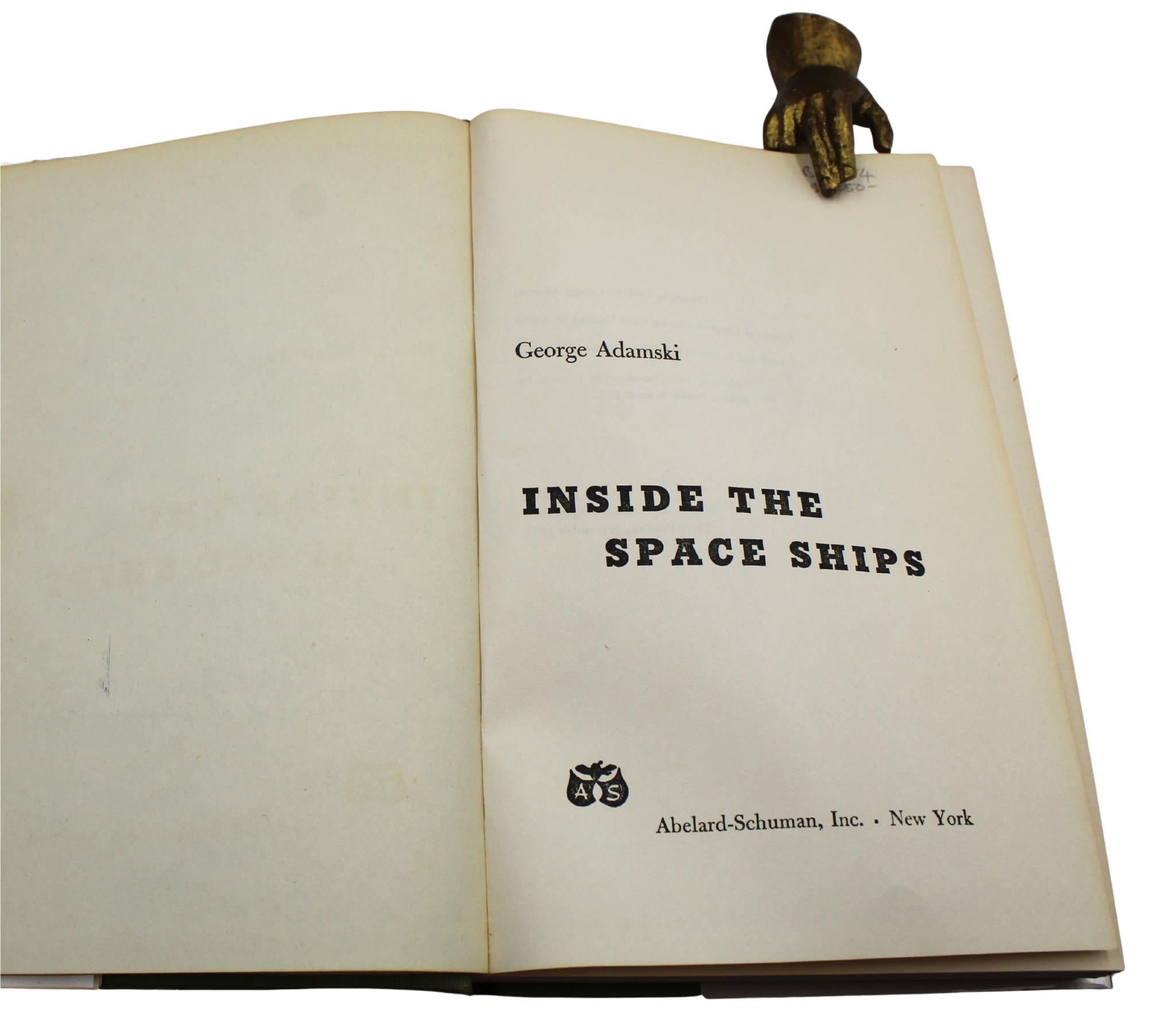 Intérieur des navires spatiales, signé par George Adamski, première édition, 1955 en vente 3
