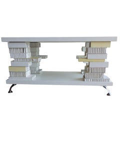 Unusual sculpture table with artistic design, Italy 1970s