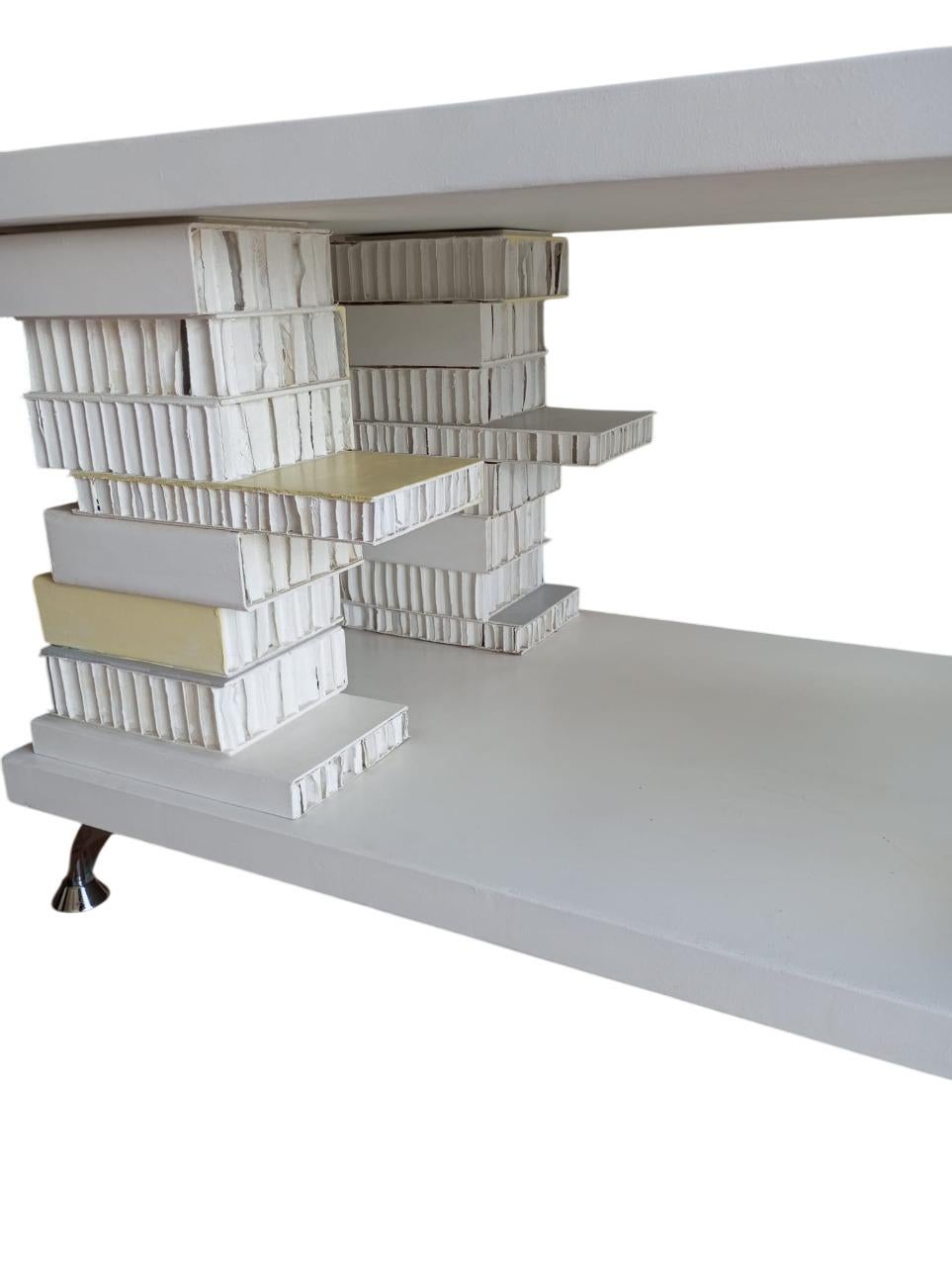 Unusual sculpture table with artistic design, Italy 1970s For Sale 2