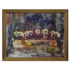 Inspired by Leonardo Da Vinci: the Last Supper Painting 1g04