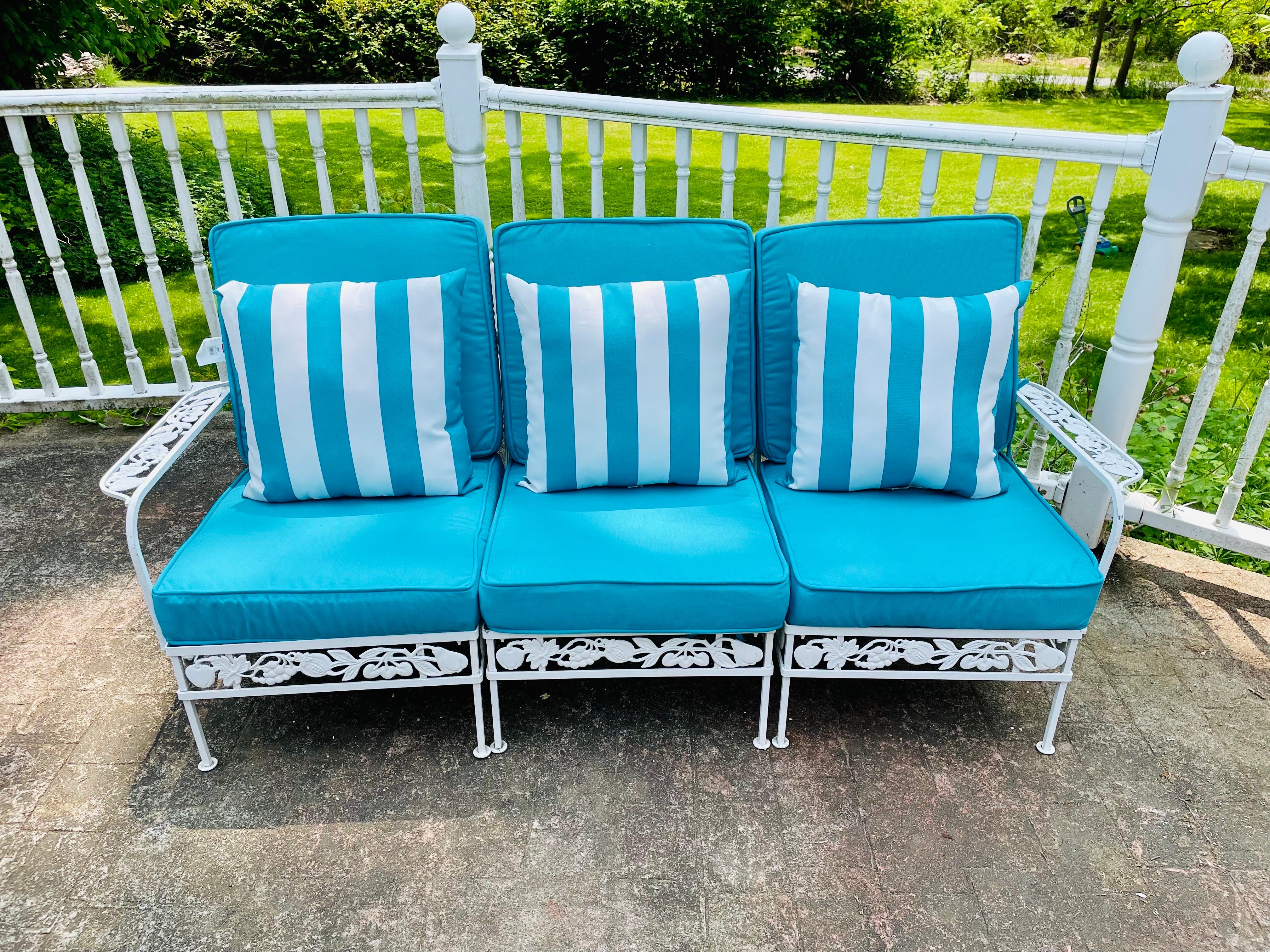 Salterini Style Patio Seating For Sale 1