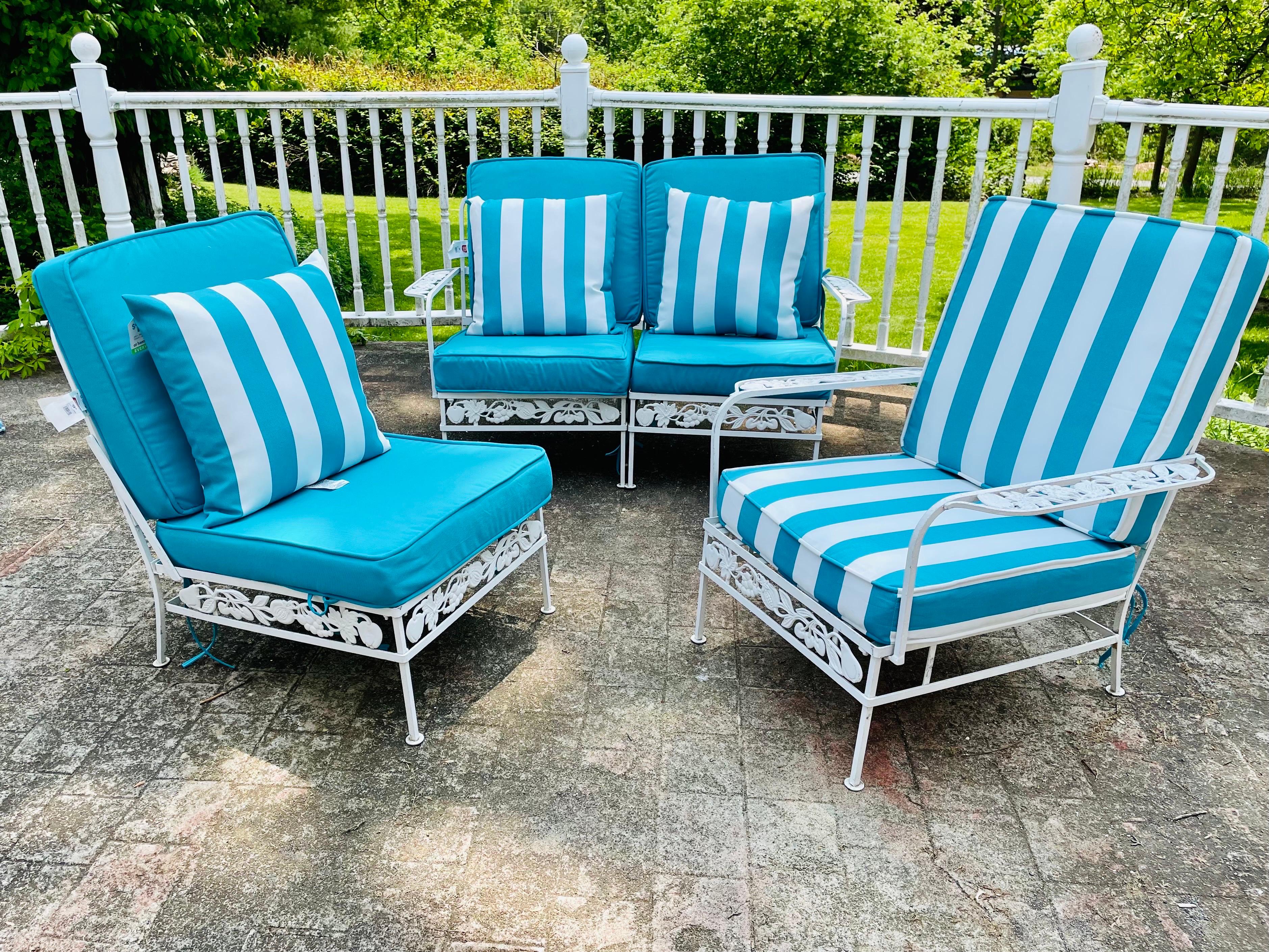 Salterini Style Patio Seating For Sale 2