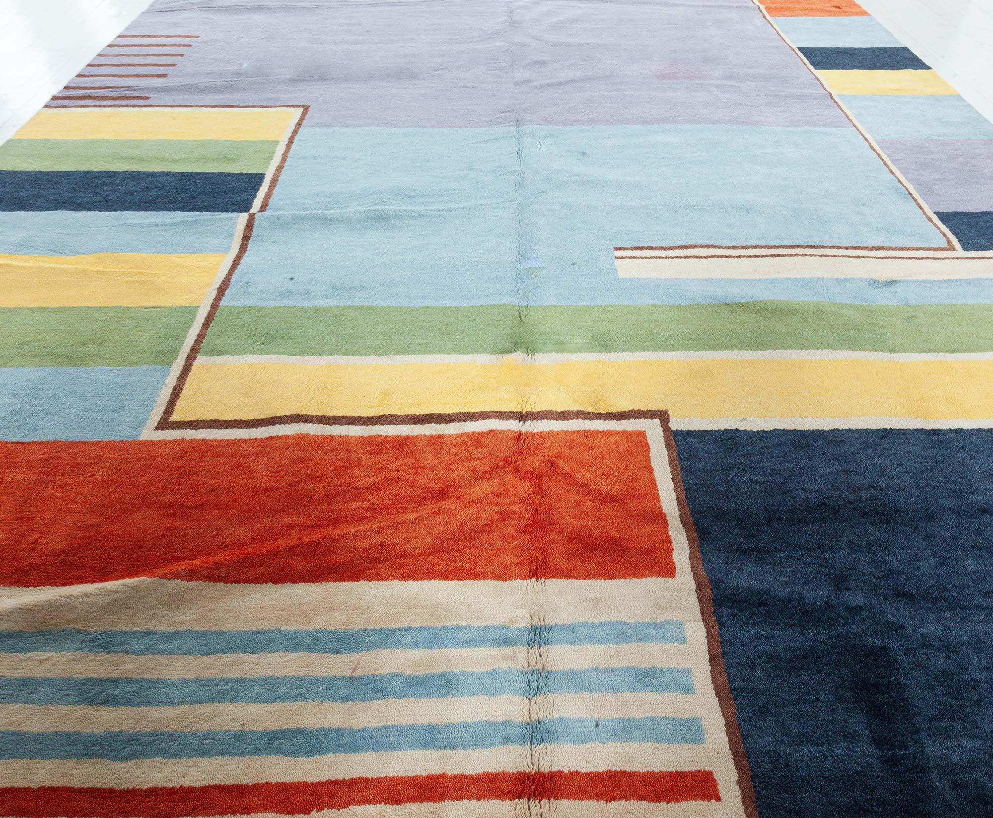 Moderner, inspirierter Deko-Teppich von Doris Leslie Blau (Art déco) im Angebot