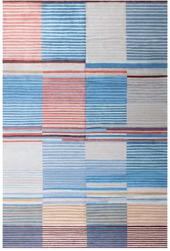 Tappeto moderno di ispirazione Deco di Doris Leslie Blau