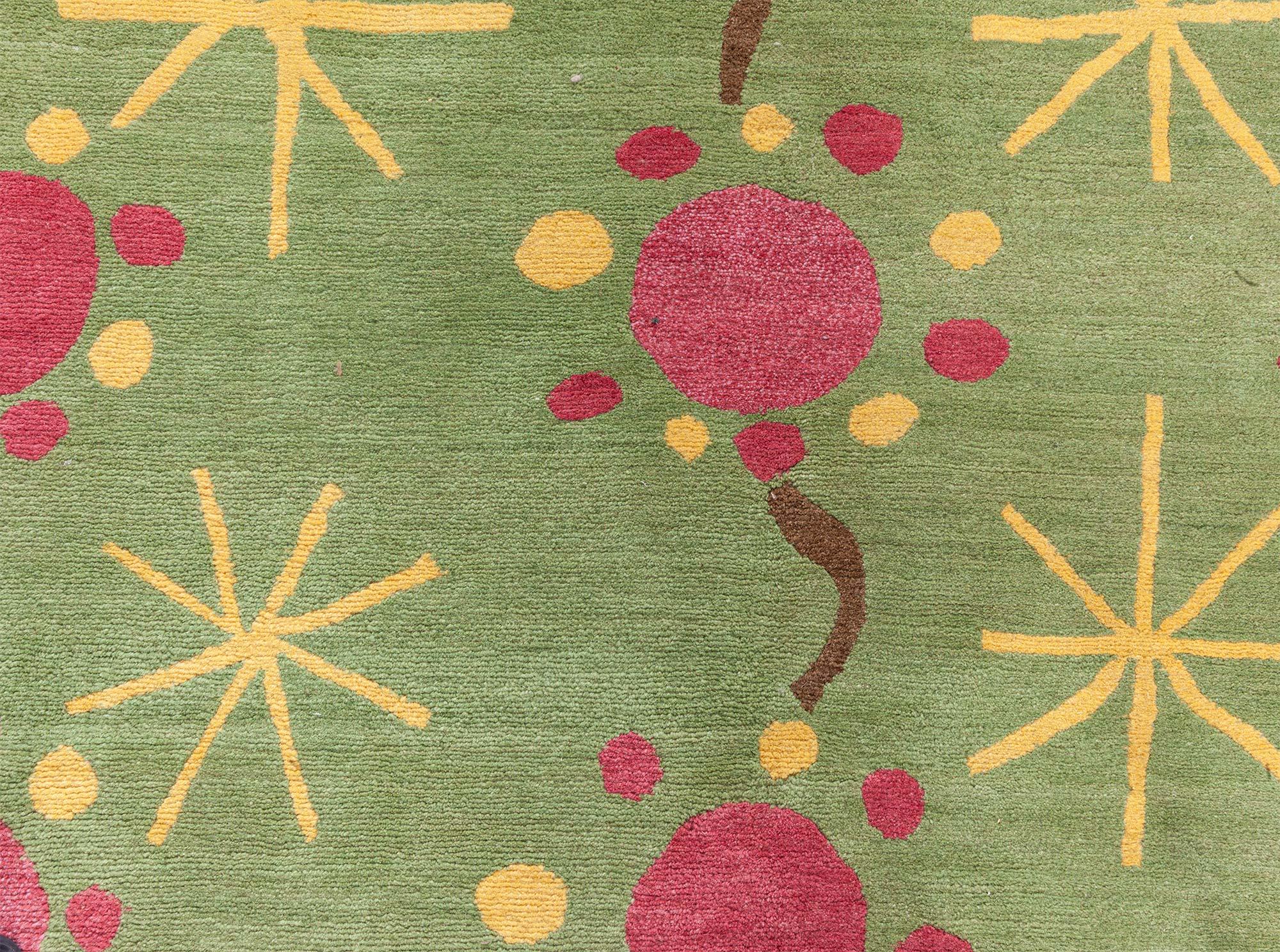 Inspirierter Deko-Teppich von Doris Leslie Blau im Angebot 2