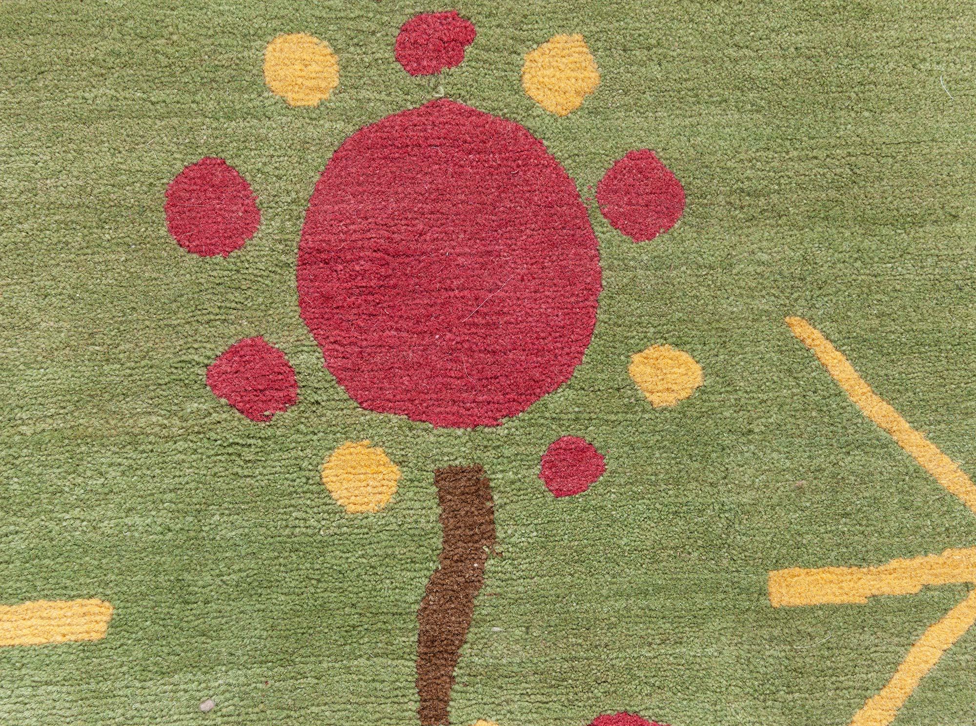 Inspirierter Deko-Teppich von Doris Leslie Blau (Moderne) im Angebot