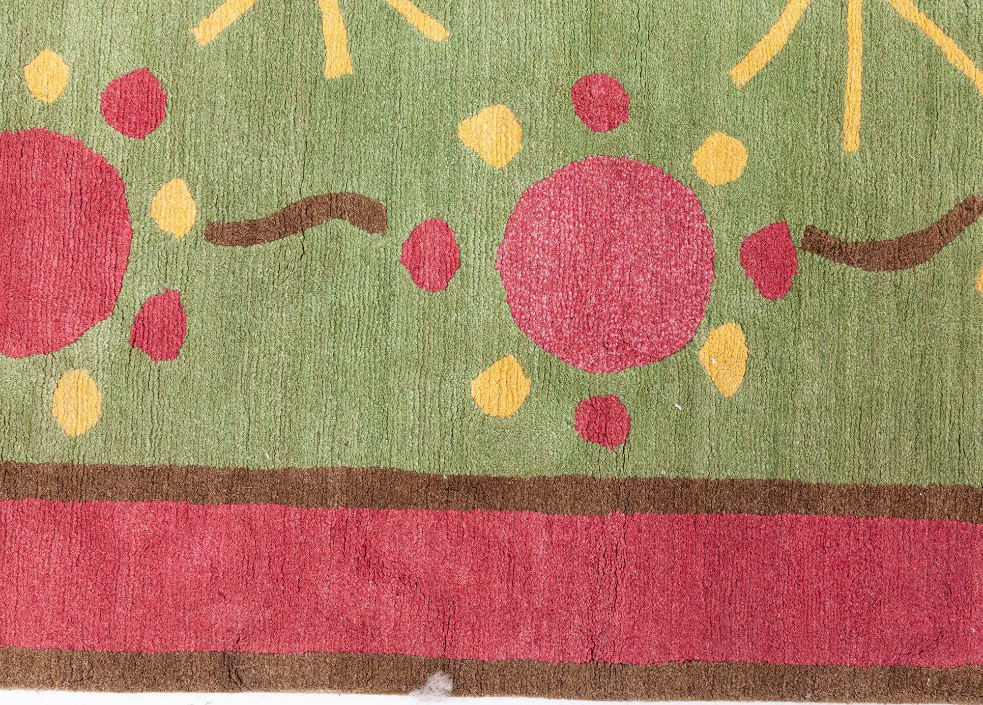 Inspirierter Deko-Teppich von Doris Leslie Blau (21. Jahrhundert und zeitgenössisch) im Angebot
