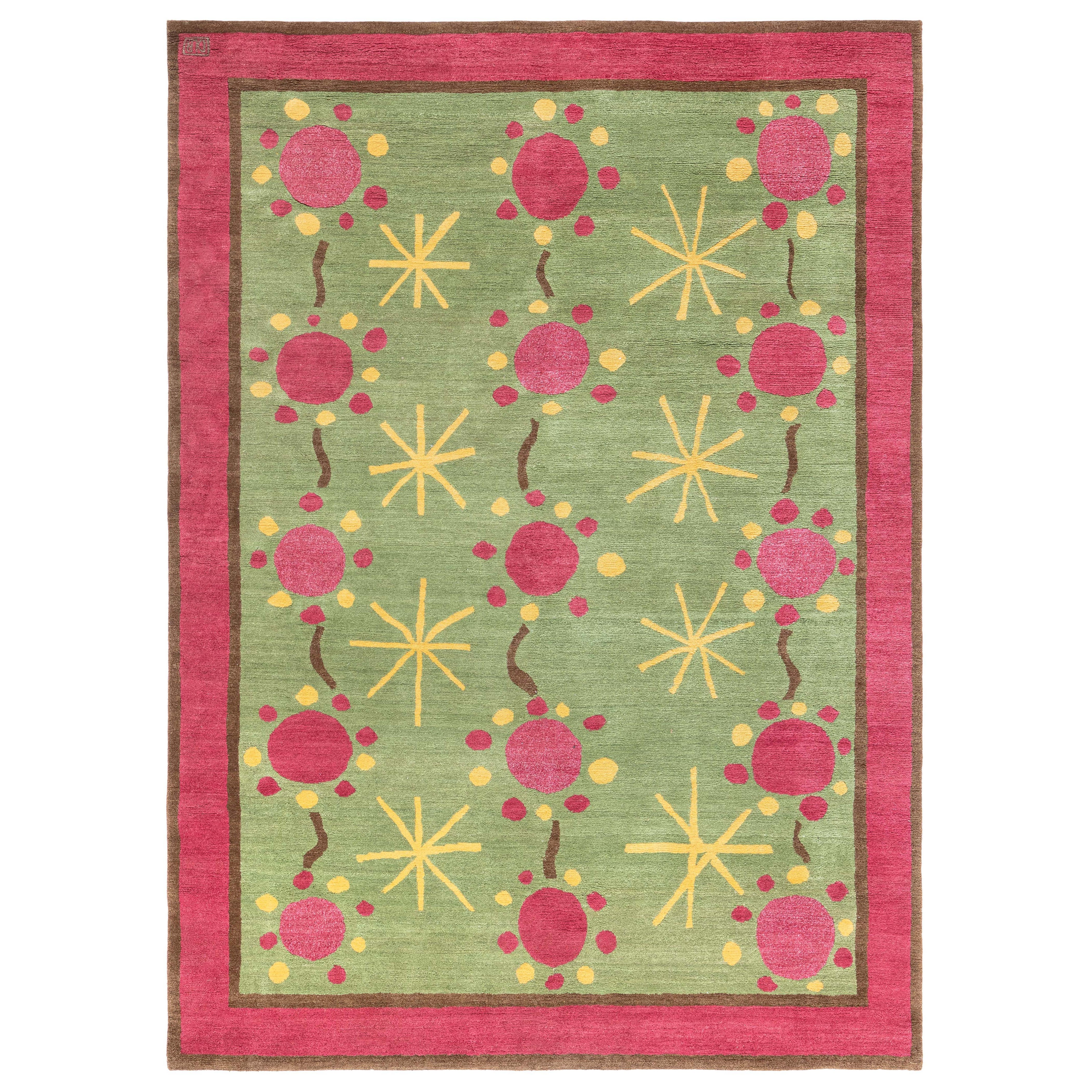 Tappeto di ispirazione Deco di Doris Leslie Blau in vendita
