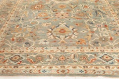 Inspired Traditional Sultanabad Soft Beige Rug "Skyblossom" by Doris Leslie Blau