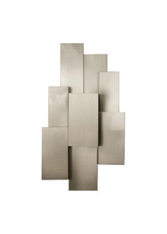 Lámpara de pared Inspiring Trees L, acero inoxidable cepillado, InsidherLand by JSB