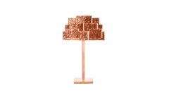 Inspiring Trees Table Lamp Hammered Copper, InsidherLand by Joana Santos Barbosa