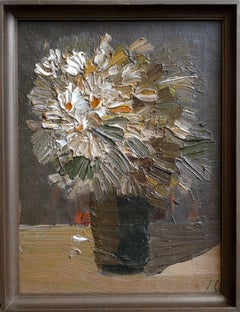 Flower composition. Canvas, oil, 40x30 cm