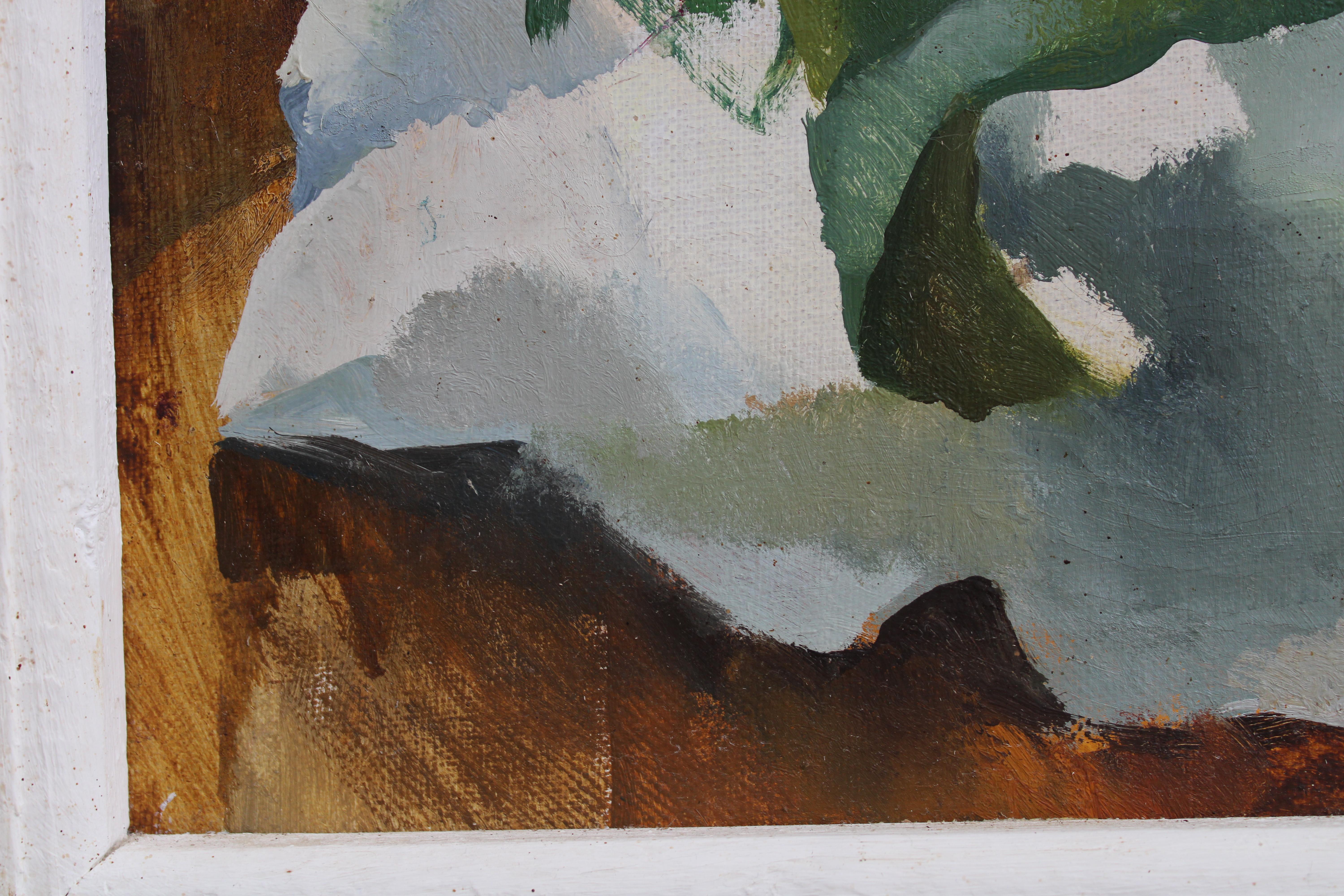 The leaves. 1978, canvas, oil, 65x60 cm 10