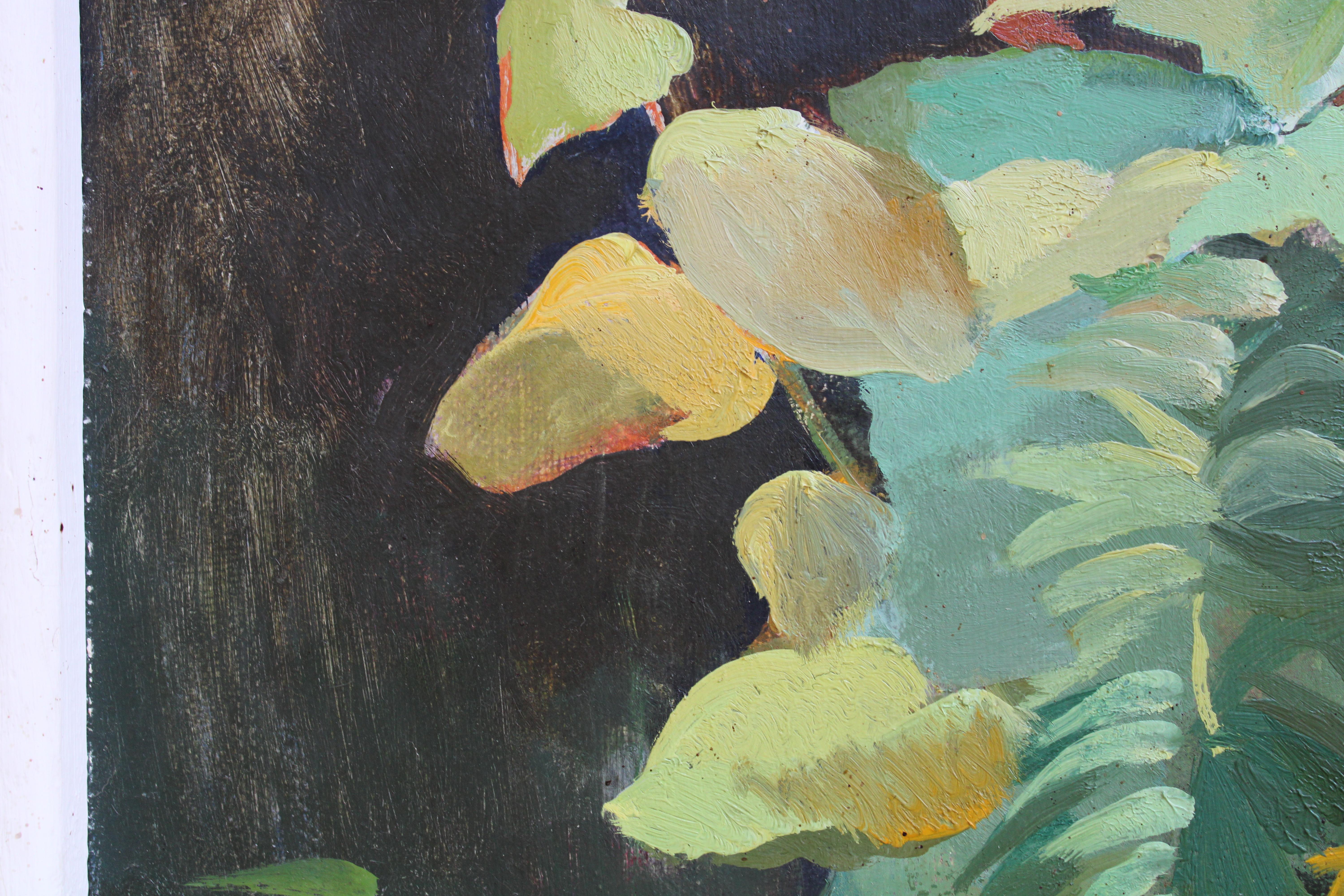 The leaves. 1978, canvas, oil, 65x60 cm 12