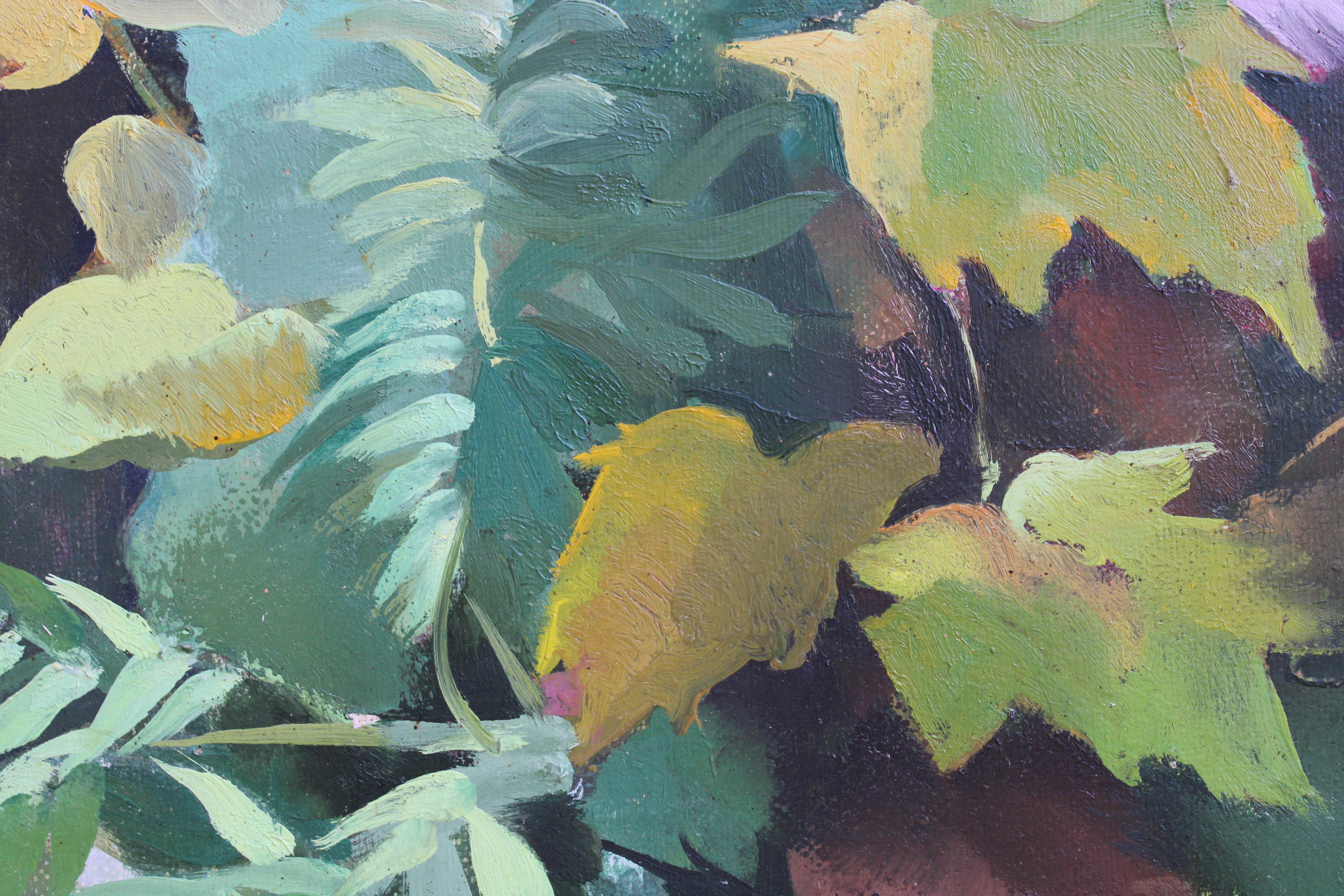 The leaves. 1978, canvas, oil, 65x60 cm 14