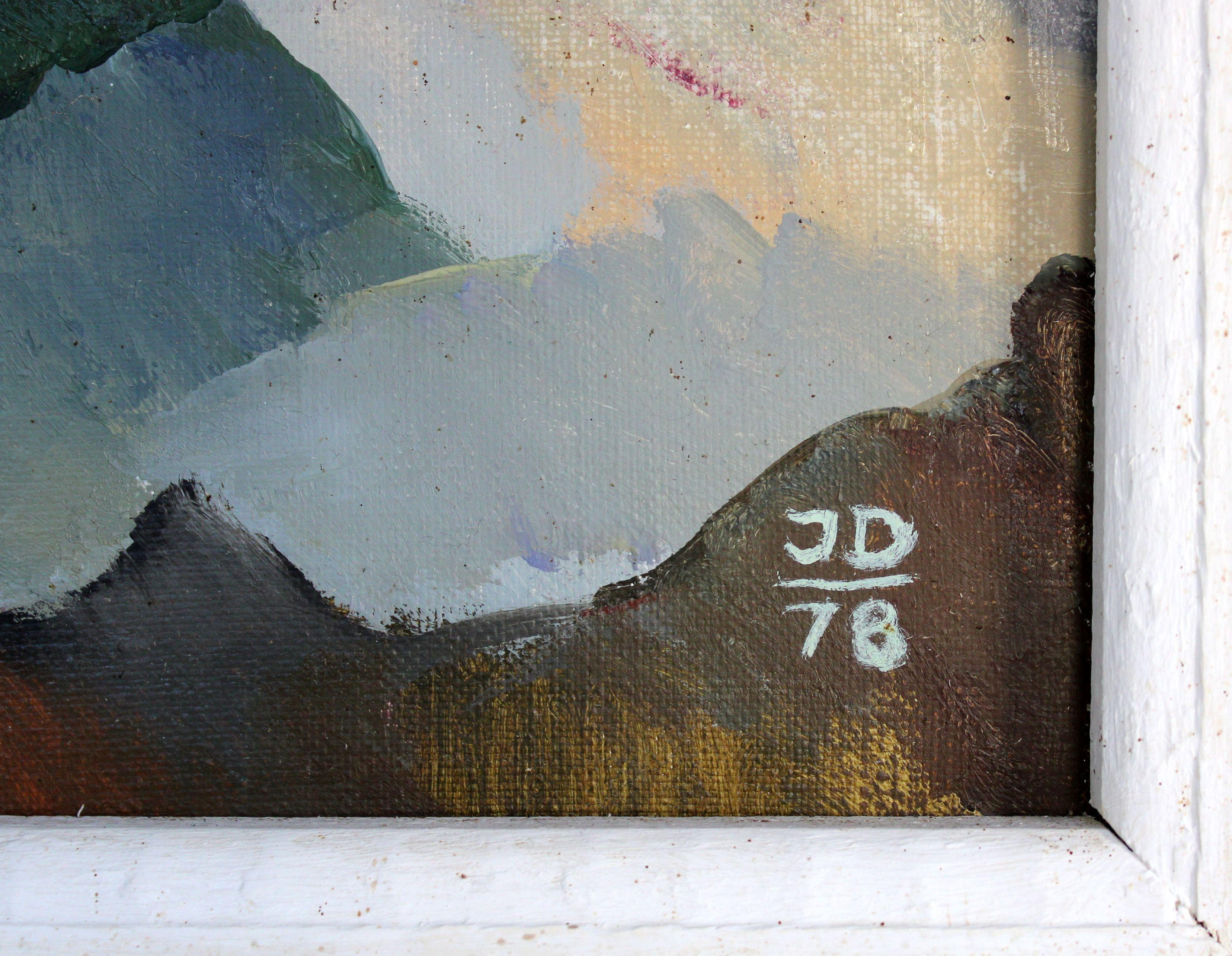 The leaves. 1978, canvas, oil, 65x60 cm 3