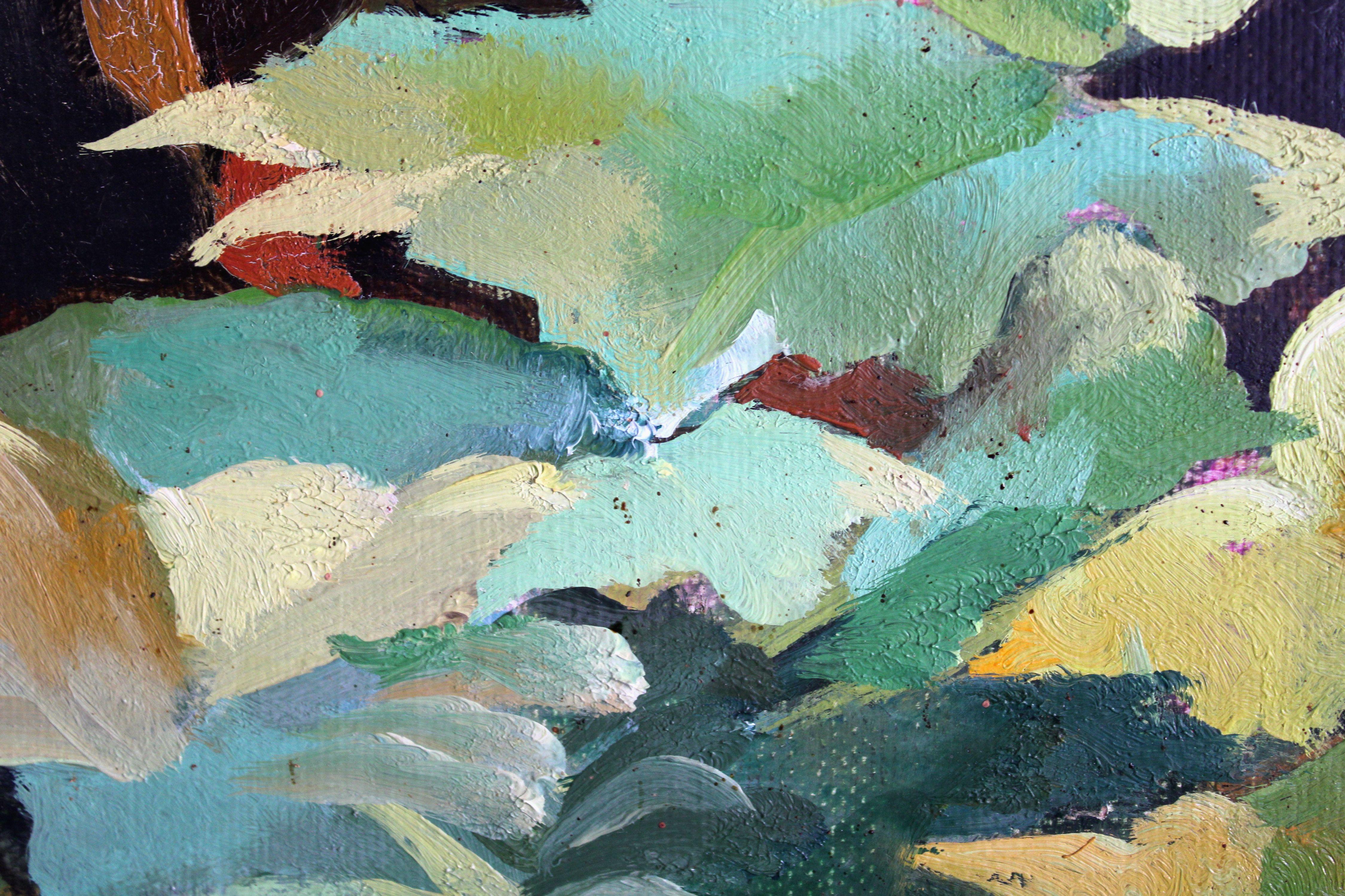 The leaves. 1978, canvas, oil, 65x60 cm 4