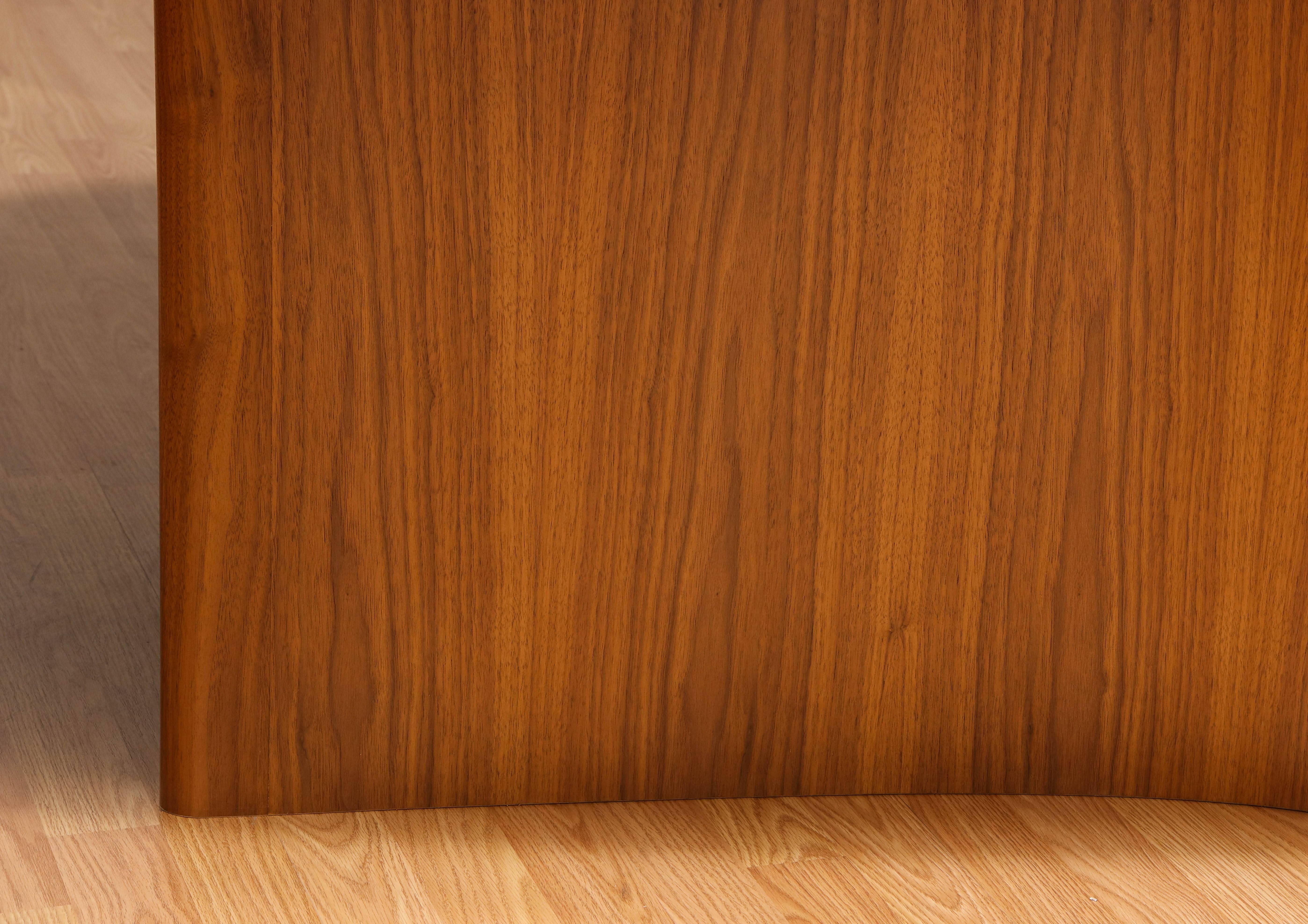 Intaglio Dining Table in Walnut Wood Offered by Vladimir Kagan Design Group 8