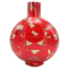 Vase „Intariso“ aus Kunstglas von Ercole Barovier