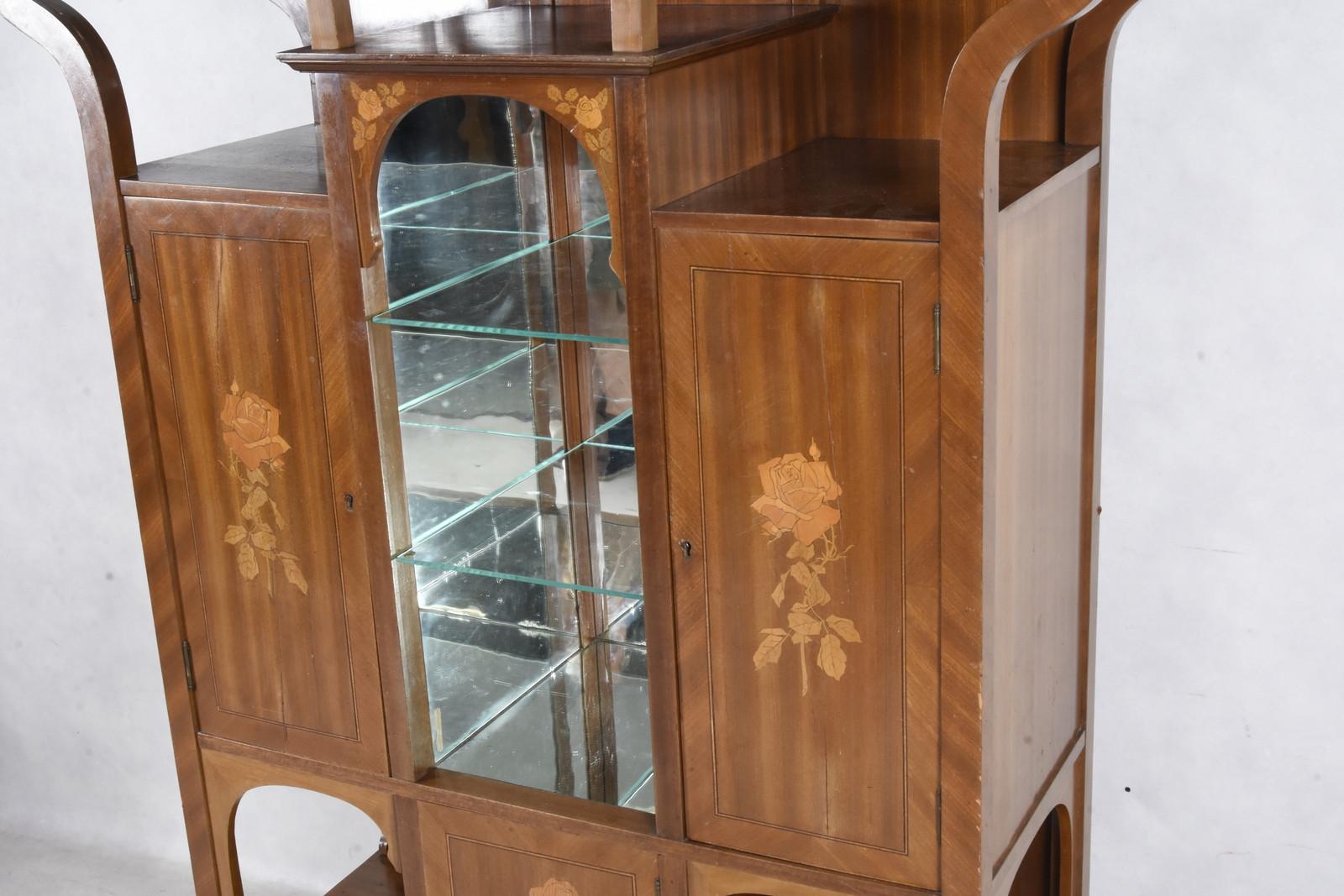 Vitrine Intarsia, France, 1890 en vente 2