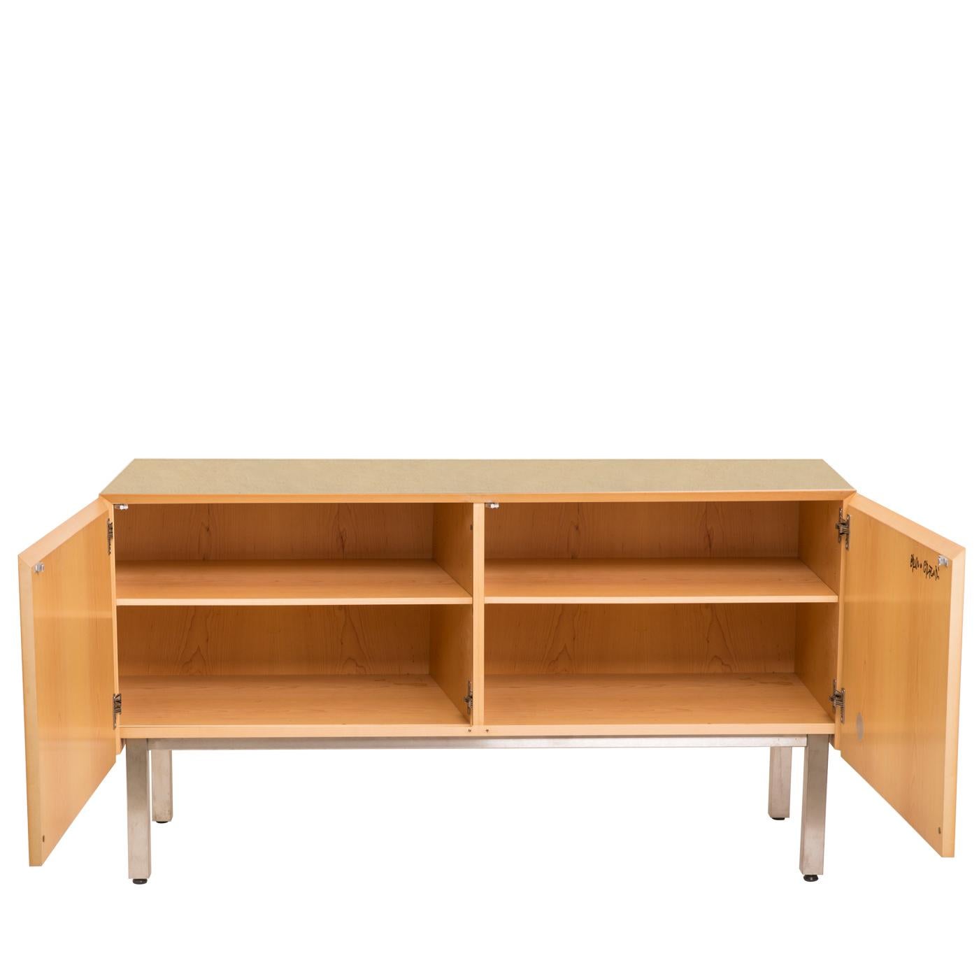 Modern Intarsia Sideboard by Aldo Rossi