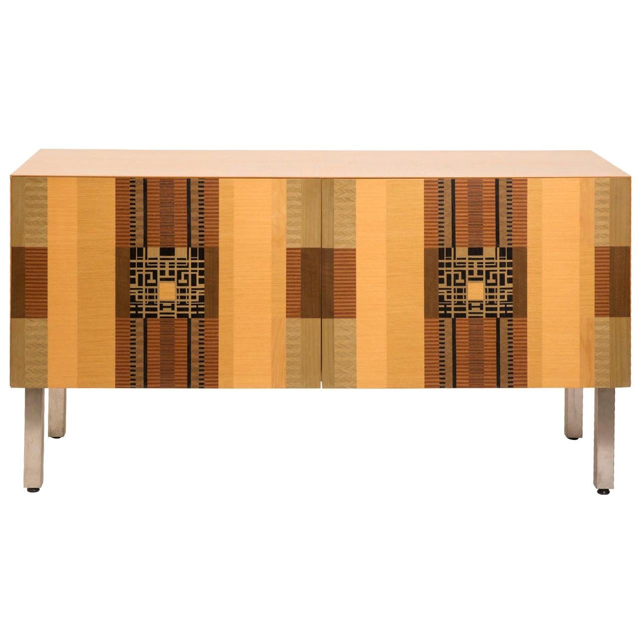 Intarsia Sideboard by Bruno Gregori