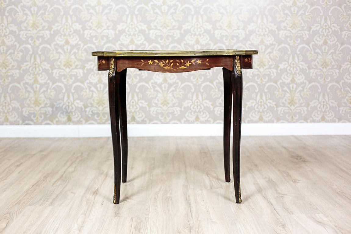 Intarsiated Coffee Table, circa 1940-1950 1