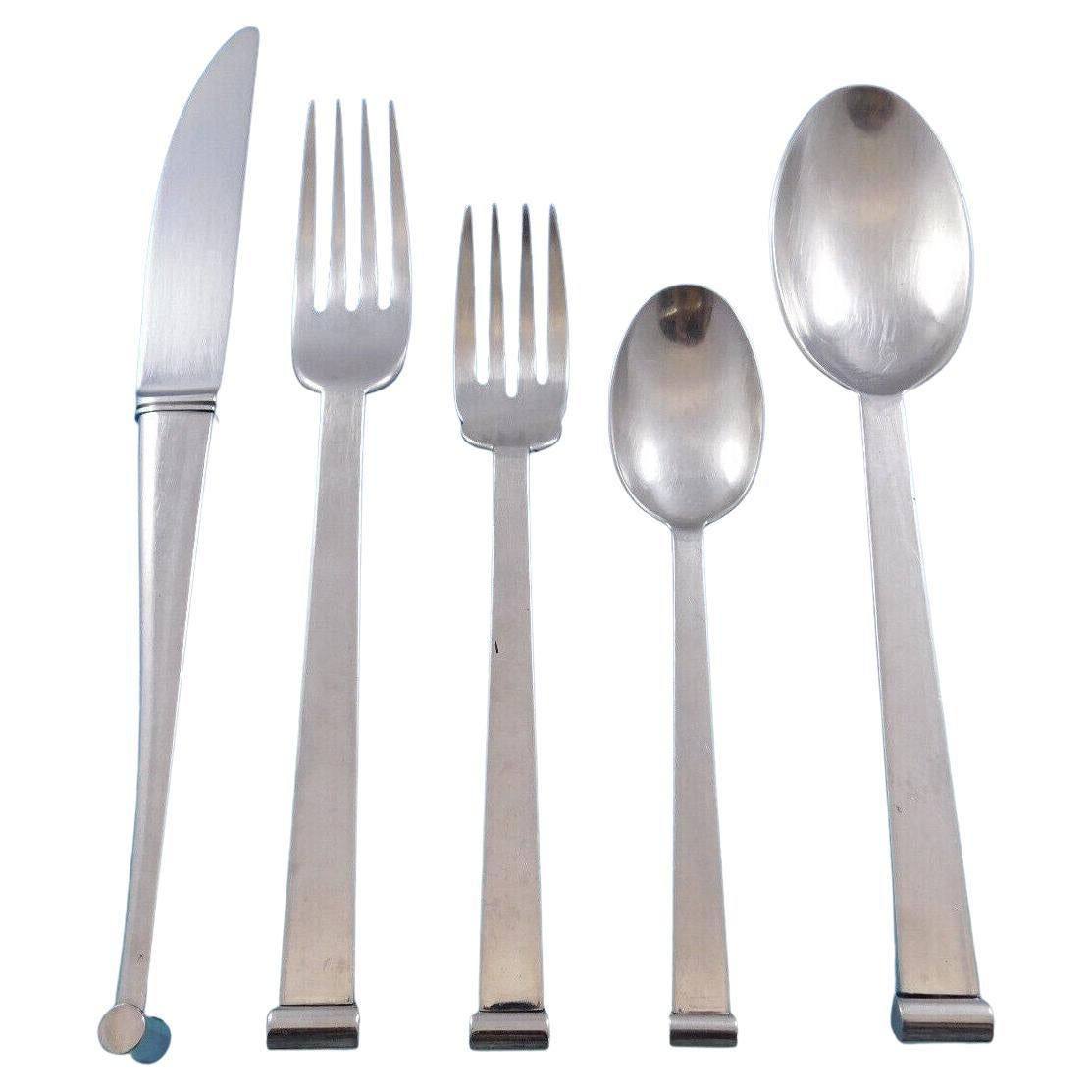 Integrale by Christofle France Stainless Steel Flatware Service