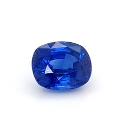 Intense Blue Sapphire, Certified, 8, 24 Ct., Gemstone
