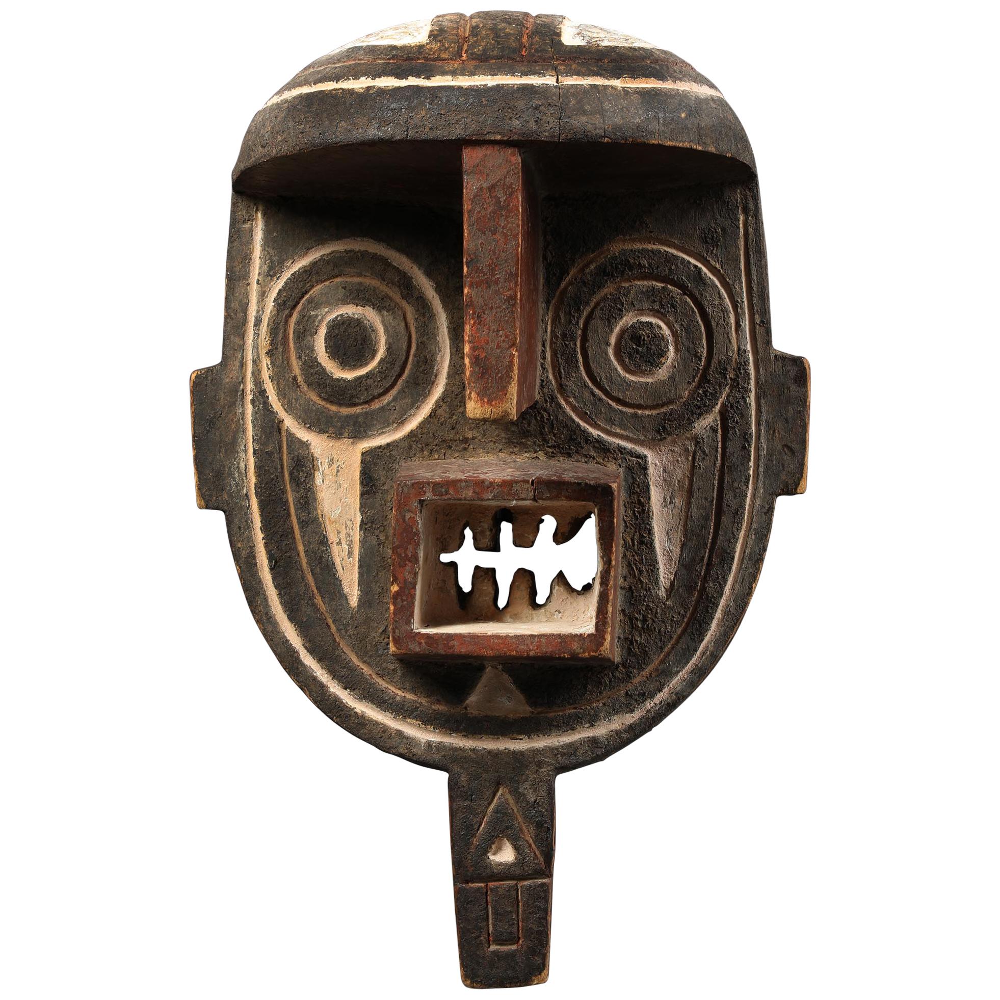 Intense Bwa Monkey Mask Burkina Faso Early 20th Century African Tribal Art For Sale