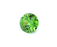 Intense Green 0.63 Ct Russian Demantoid Loose Gemstone ICL Certified
