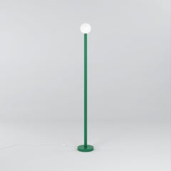 Intense Green Profiles Floor Light by Atelier Areti