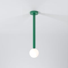 Intense Green Profiles Pendant Light by Atelier Areti