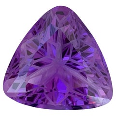 Intense Natural Purple Amethyst Stone 19.60 CT AAA Shiny Loose Amethyst Jewelry 