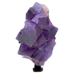 Intense Purple fluorite formation