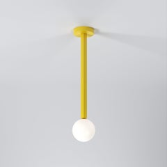 Intense Yellow Profiles Pendant Light by Atelier Areti
