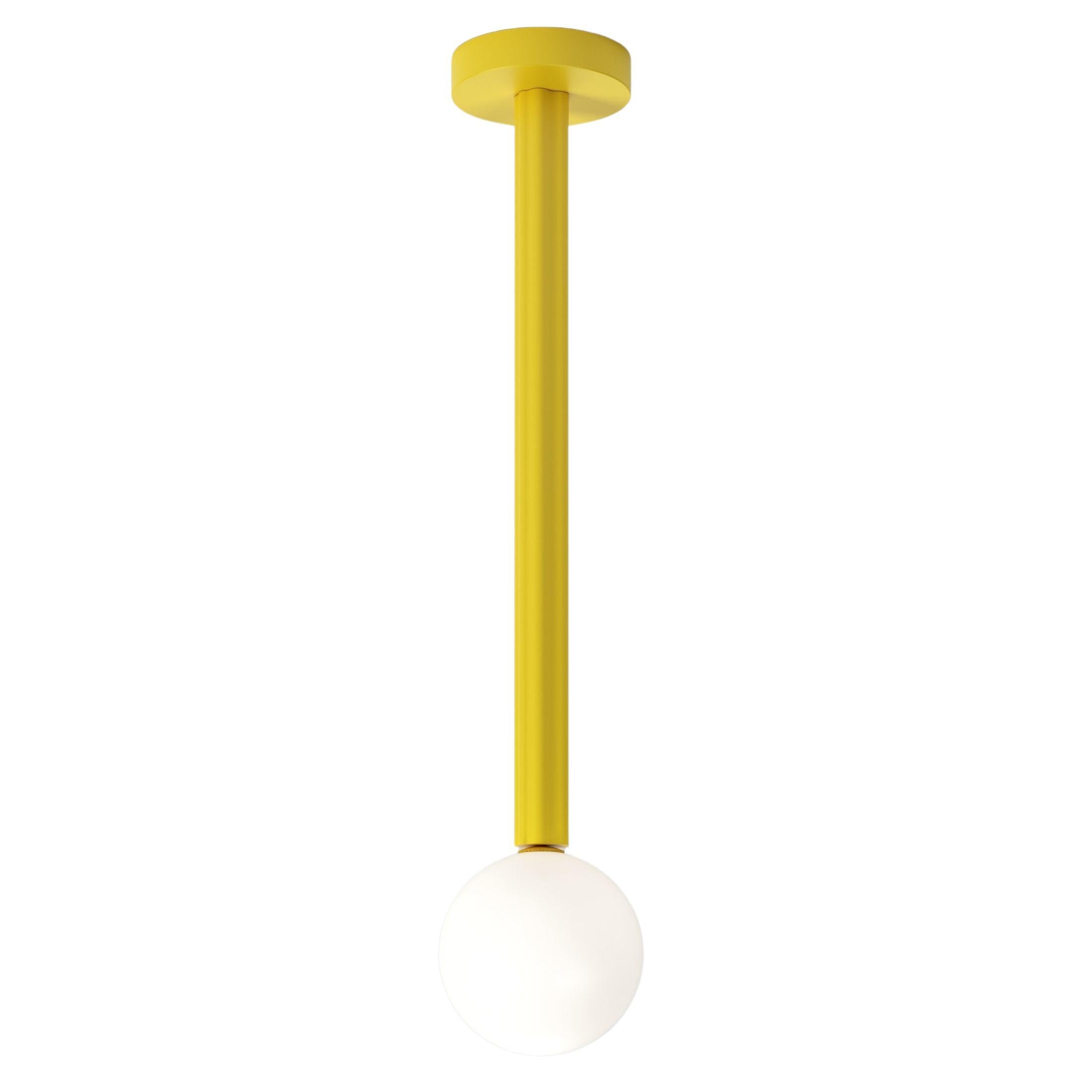 Lampada a sospensione A.Profiles giallo intenso di Atelier Ati