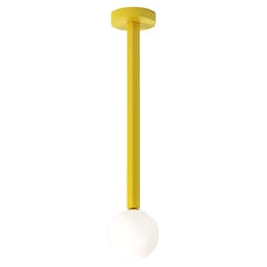 Intense Yellow Profiles Pendant Light by Atelier Areti