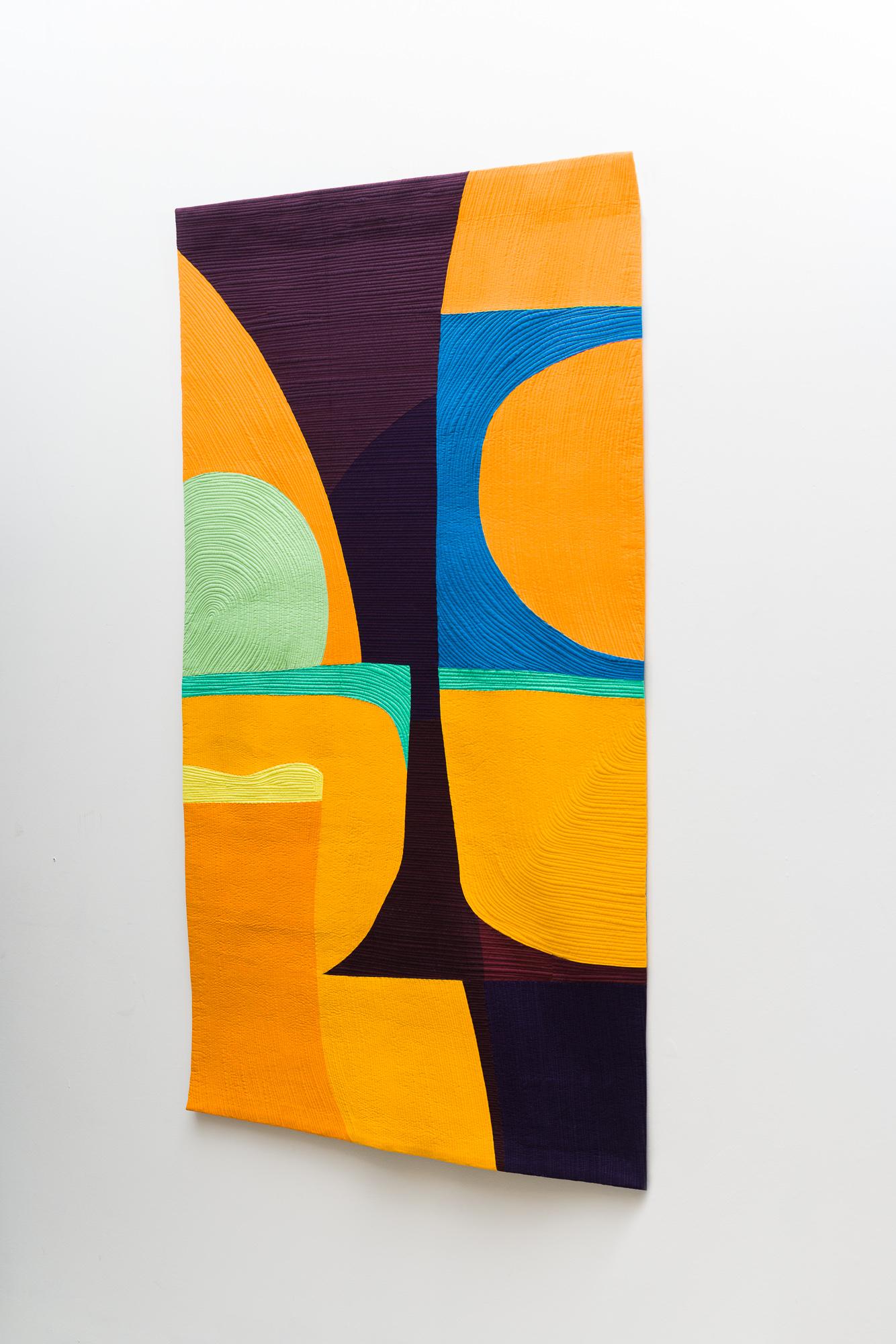 By taking ordinary pieces of cotton and transforming them into forceful collages of luminous color, contemporary textile artist Gerri Spilka brings together disparate elements of quilting, modern abstraction, and human interaction to re-imagine work