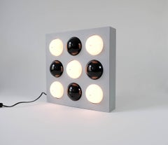 Interactive "Fifty Fifty" or "ON/OFF" Light Designed by Paul Talman, c.1965