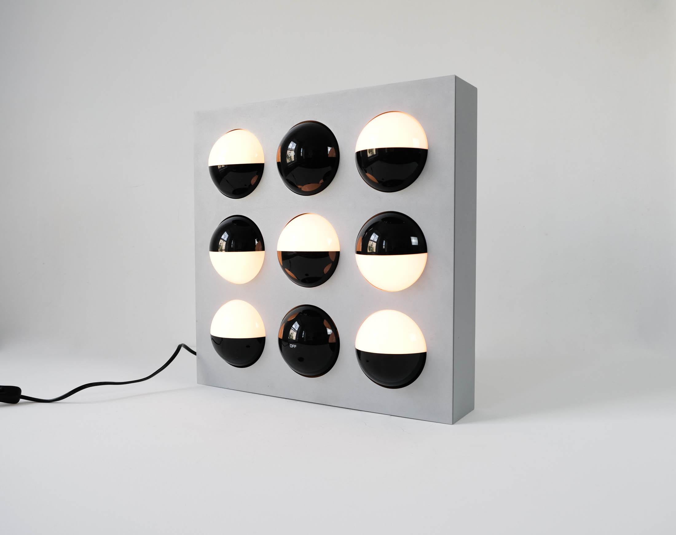 20ième siècle Lampe interactive « Five Fifty » ou « ON/OFF » conçue par Paul Talman, vers 1965 en vente
