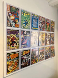 Interactive Nostalgia, a 1970s-1990s Comic Book Art Piece