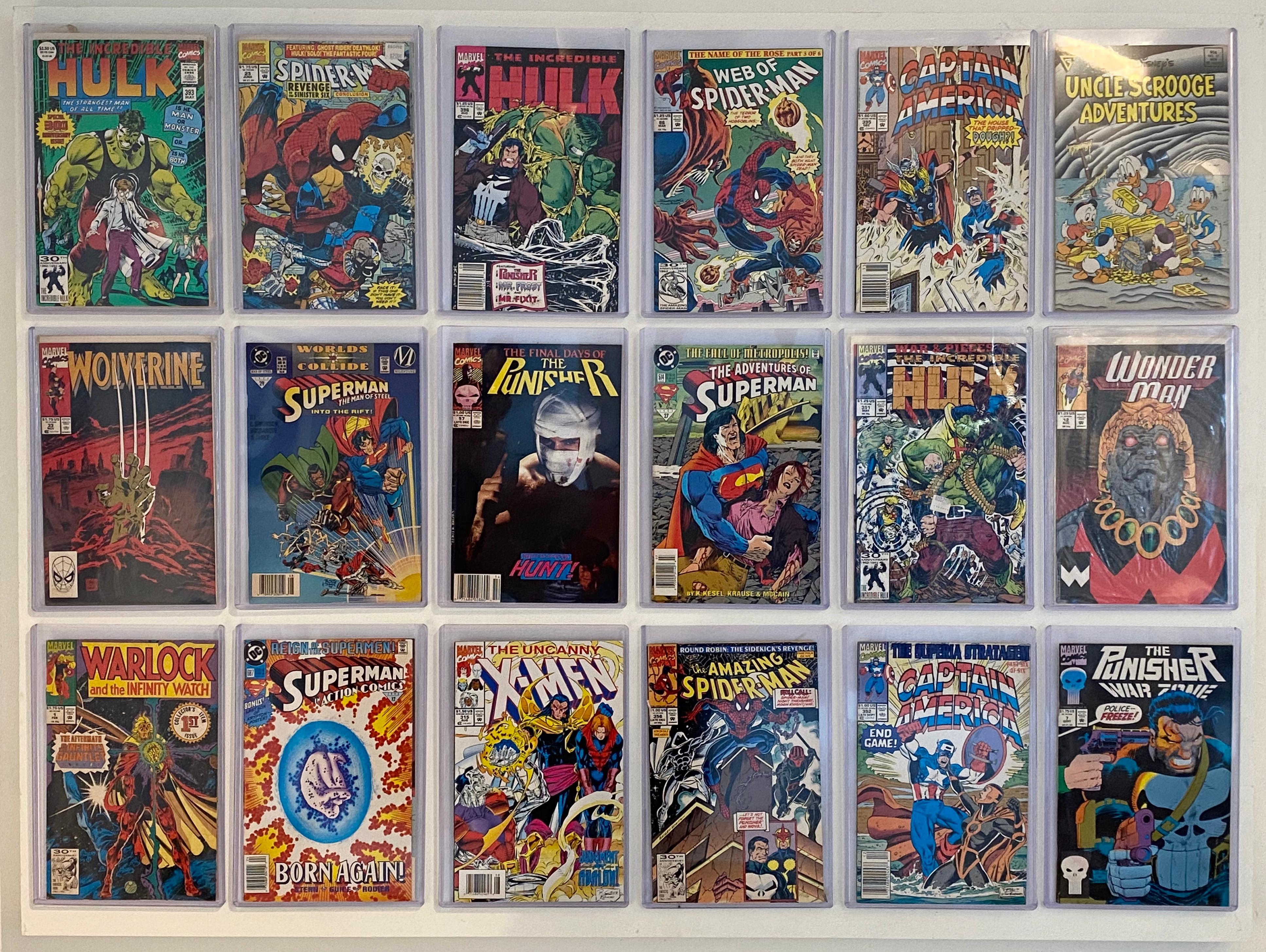 American Interactive Nostalgia, a 1970s-1990s Comic Book Art Piece For Sale