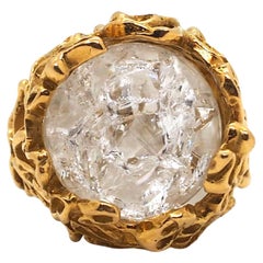 Interchangeable Gemstones Bills 18 Karat Yellow Gold Gilbert Albert Ring