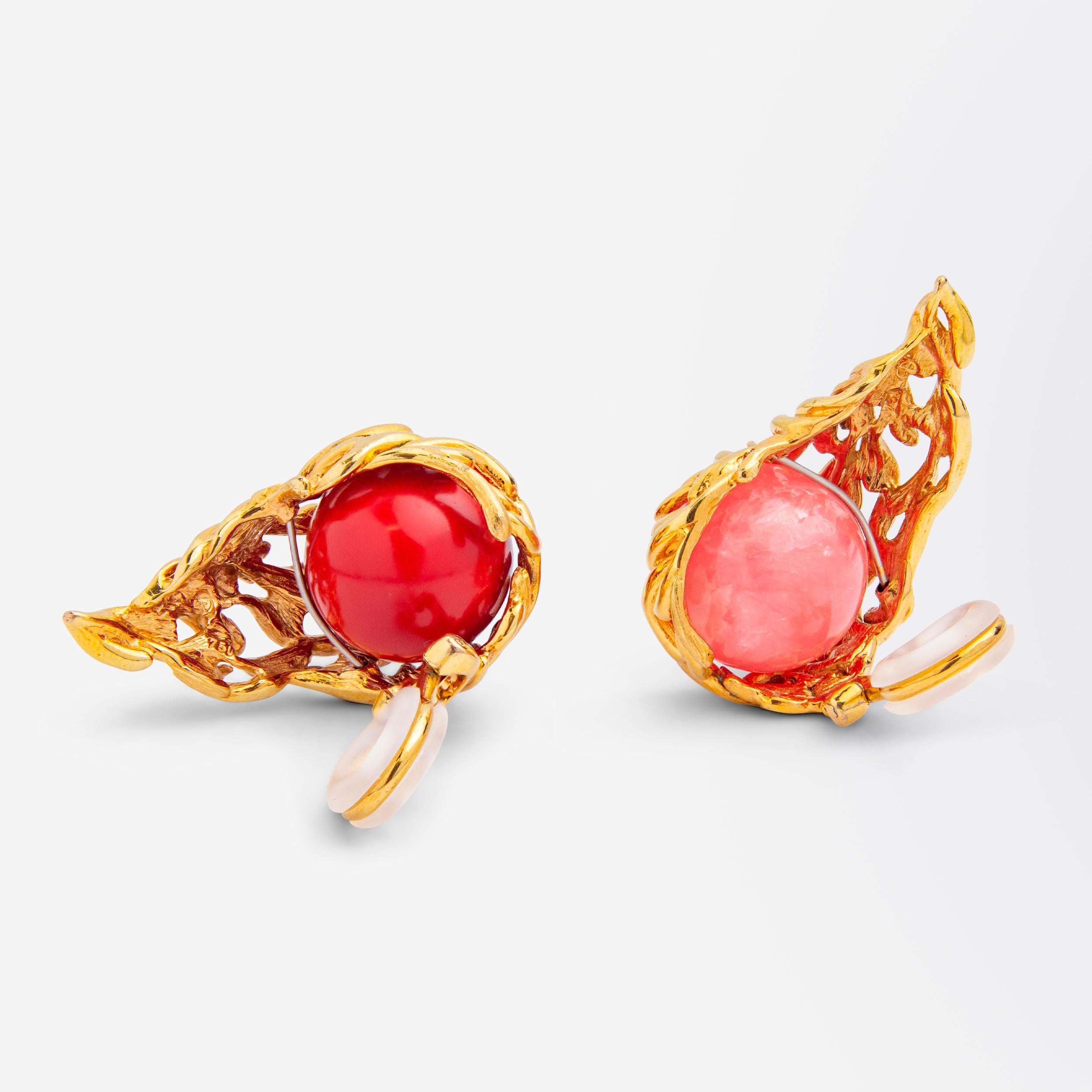 Cabochon Interchangeable Gilbert Albert Ear Clips in vendita