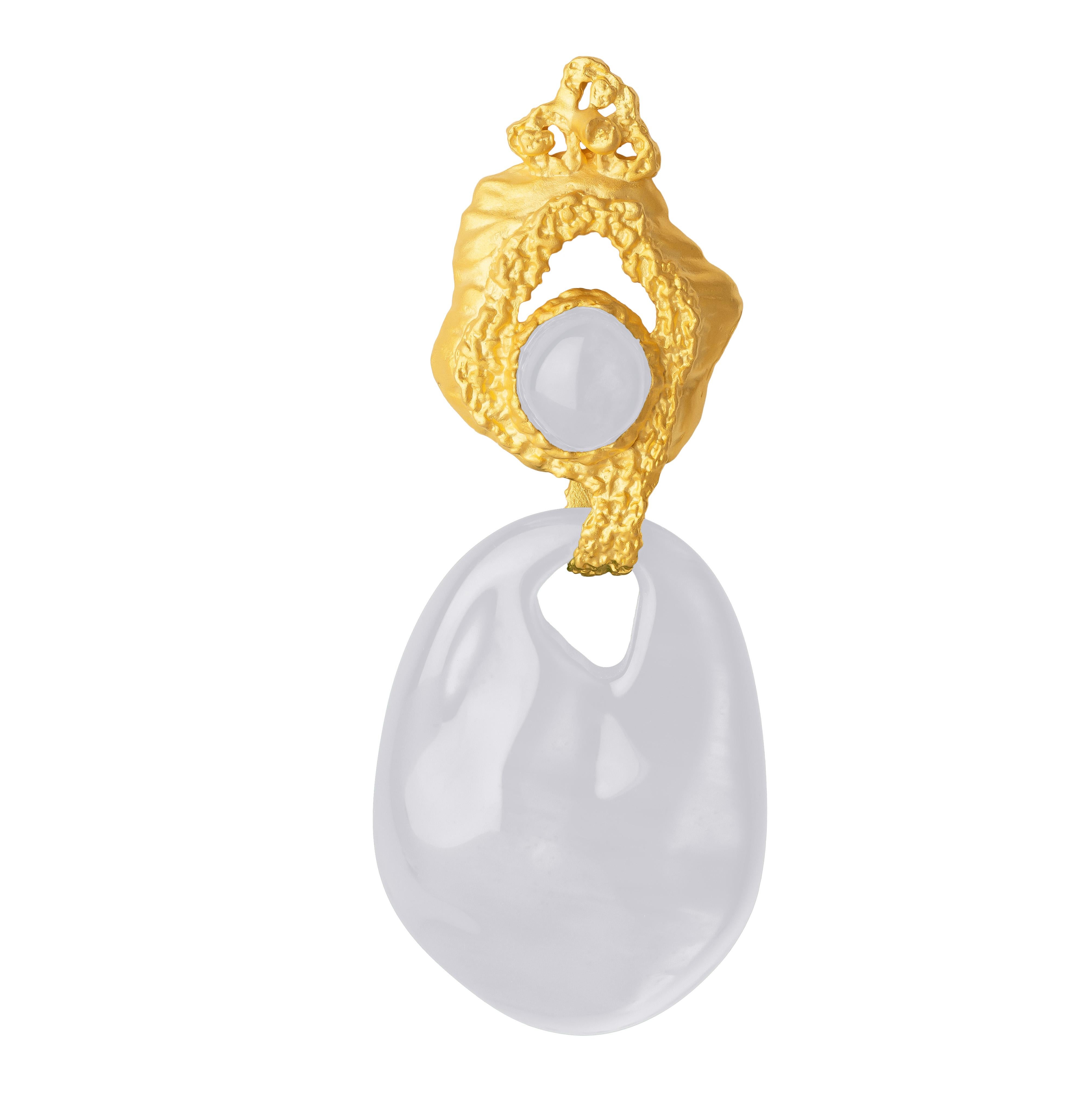 Boucles d'oreilles interchangeables en gravier en vente 4